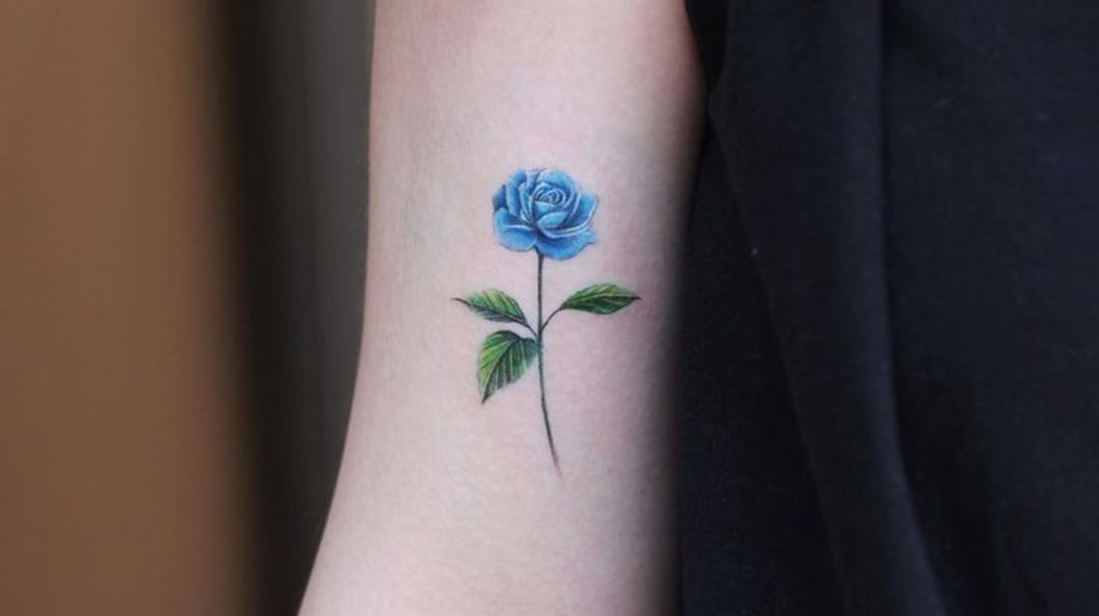 Top 81 Best Blue Rose Tattoo Ideas  2021 Inspiration Guide  Blue rose  tattoos Rose hand tattoo Blue flower tattoos
