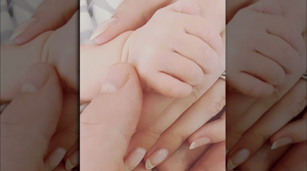 Chris Pratt, Katherine Schwarzenegger, and their new baby