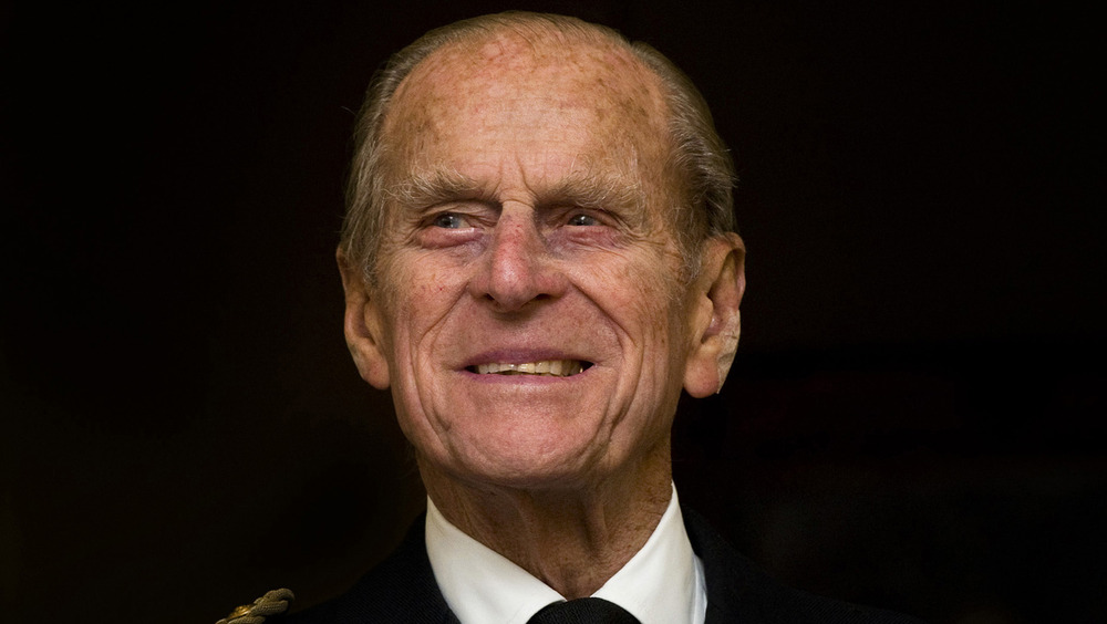 Prince Philip wears uniform