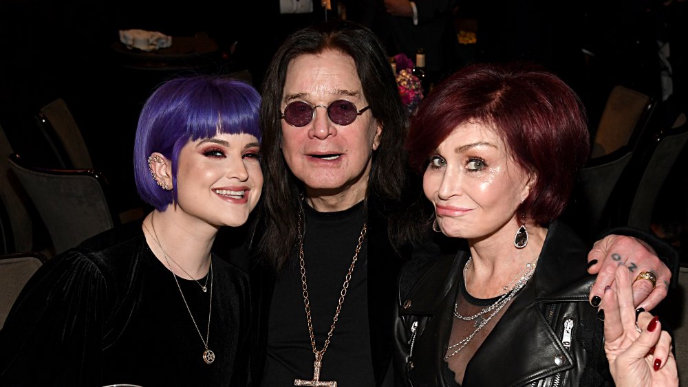 Kelly, Ozzy, and Sharon Osbourne