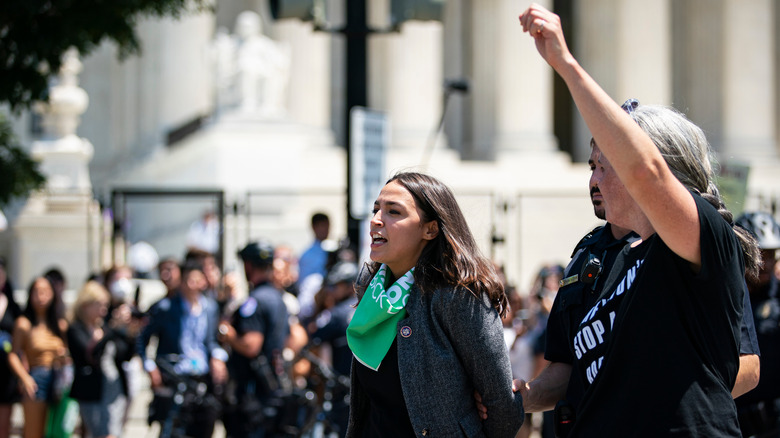 Alexandria Ocasio-Cortez arrested