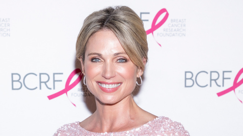 Amy Robach attends the Breast Cancer Research Foundation 2019 Hot Pink Party in Manhattan (2019)