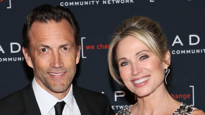 Andrew Shue and Amy Robach attend the 2022 ADAPT Leadership Awards at Cipriani 42nd Street in New York City (2022)