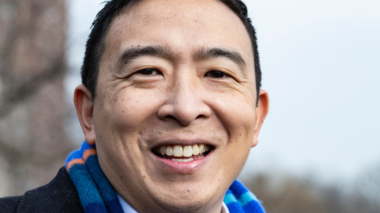 Andrew Yang smiling