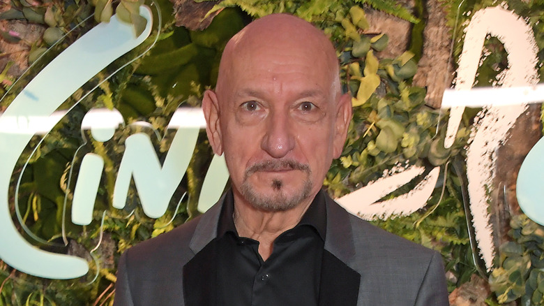 Ben Kingsley on the red carpet 