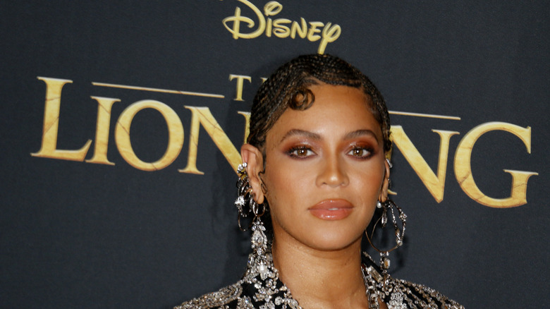 Beyoncé at a Lion King premiere