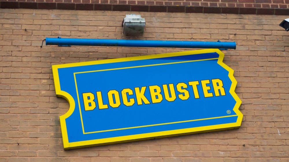 Blockbuster sign