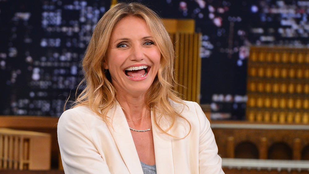 Cameron Diaz on talk show