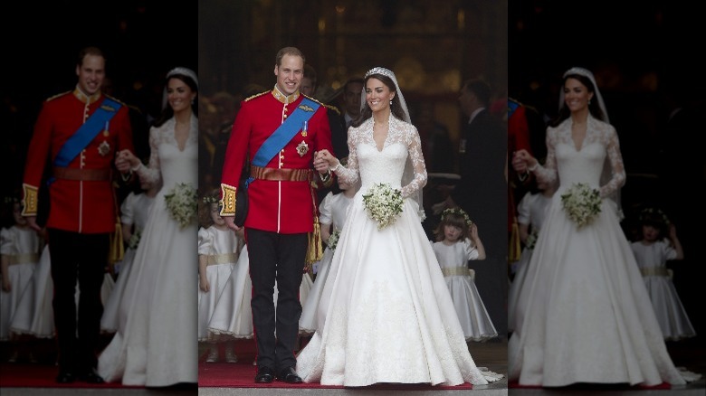 Kate Middleton and Prince William's wedding