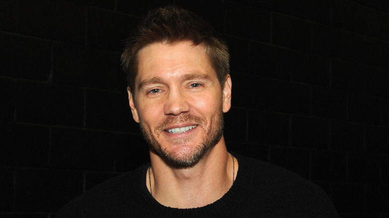 Chad Michael Murray smiles for the camera. 