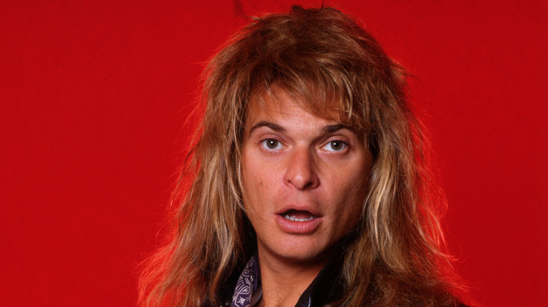 Photo of a younger David Lee Roth