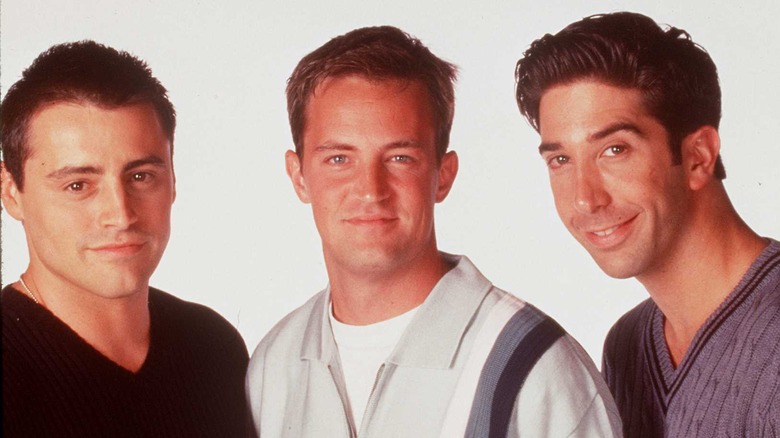 Matt LeBlanc, Matthew Perry, and David Schwimmer