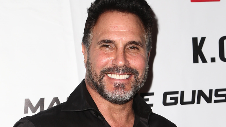 Don Diamont grinning at an event