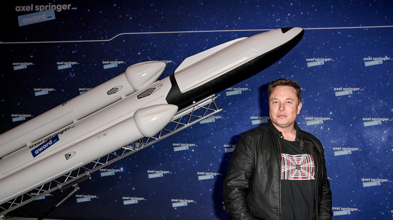 Elon Musk at an event