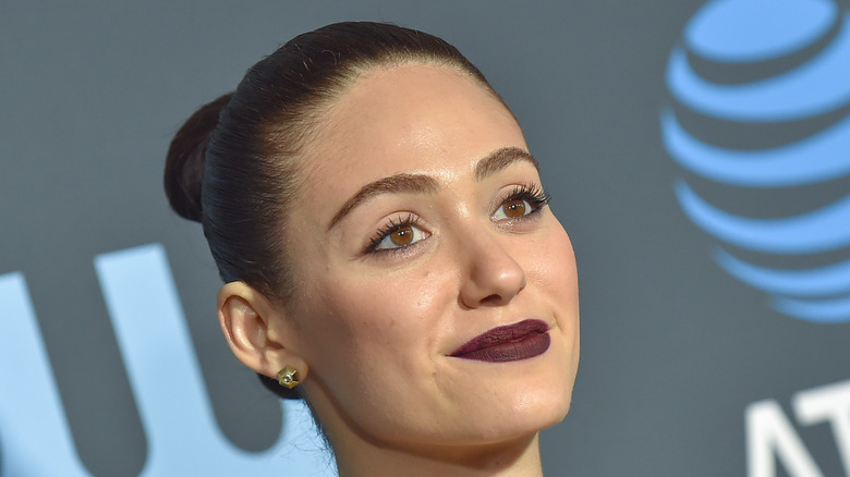 Emmy Rossum dark lip