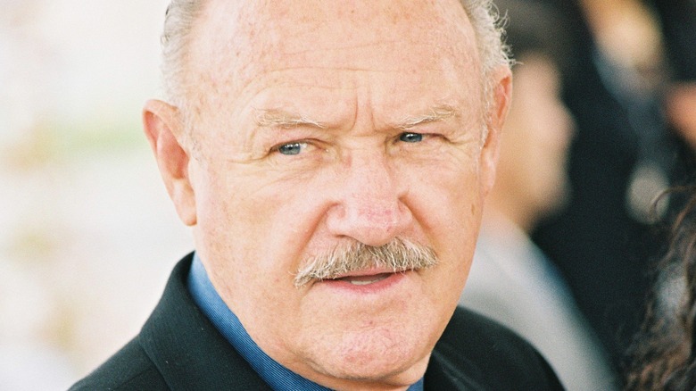 Gene Hackman looking away