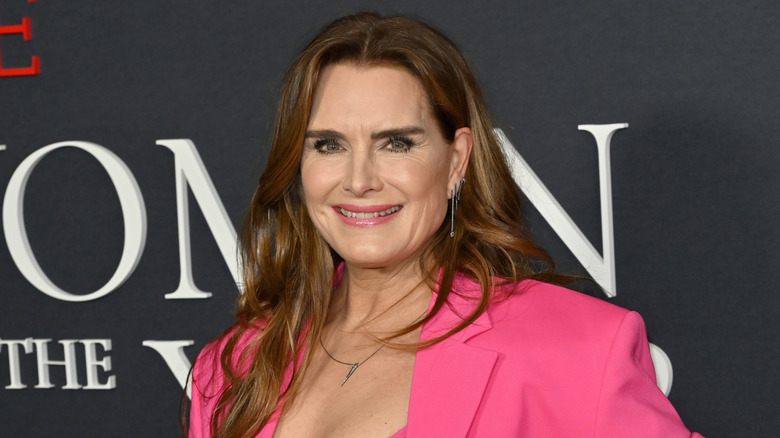 Brooke Shields smiling at the 2023 Time Women of the Year Gala