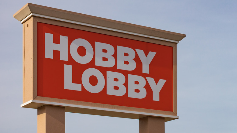 Hobby Lobby outdoor signage 