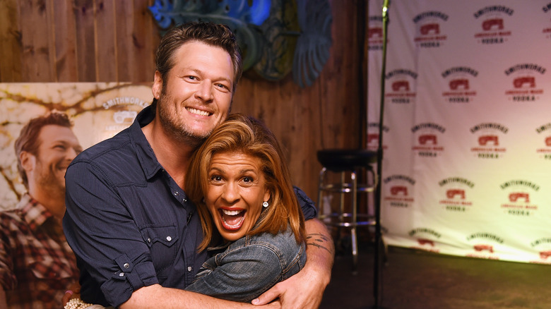 Blake Shelton and Hoda Kotb hang out in Nasvhille