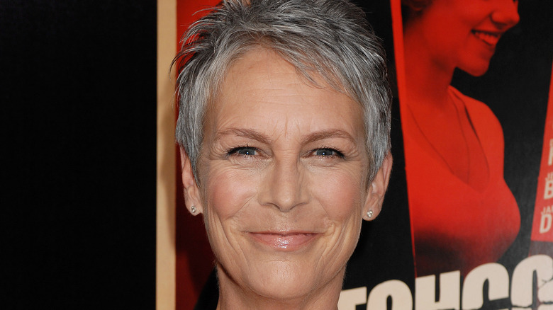 Jamie Lee Curtis smiling