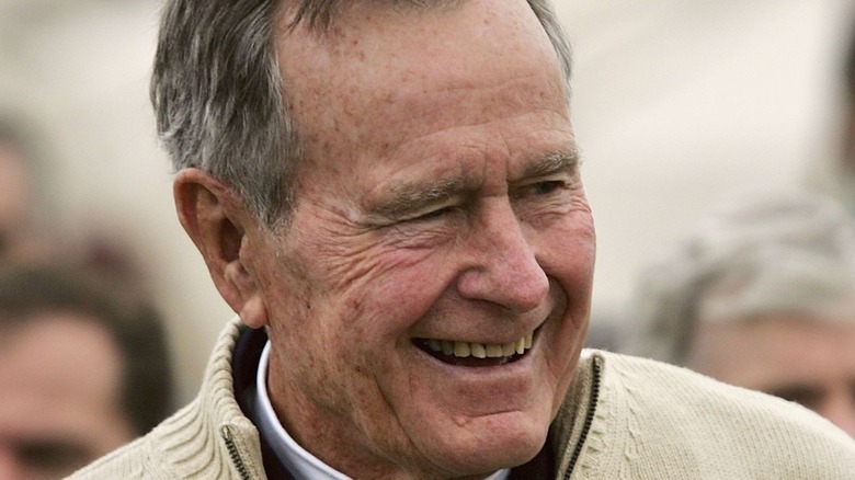 Former president George H.W. Bush