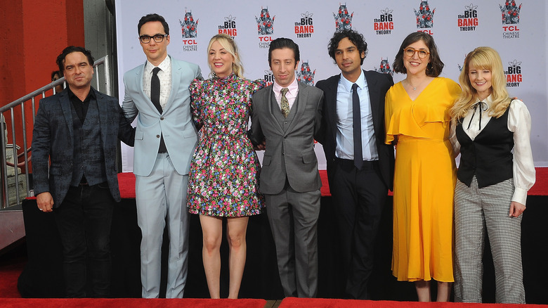 Johnny Galecki, Jim Parsons, Kaley Cuoco, Simon Helberg, Kunal Nyyer, Mayim Bialik, and Melissa Rauch