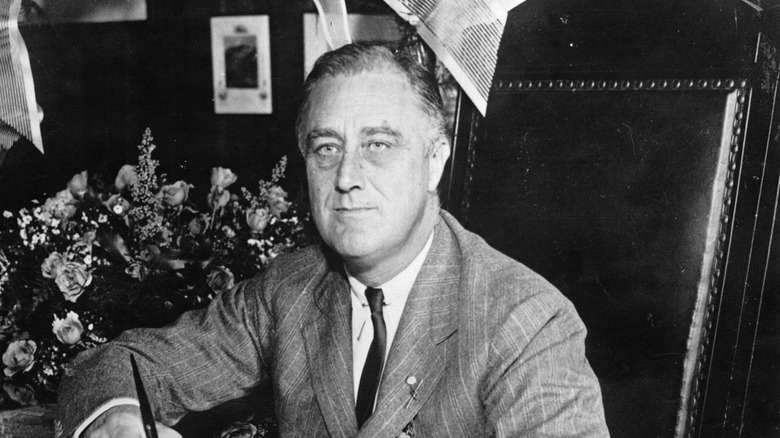 former President Franklin Delano Roosevelt 