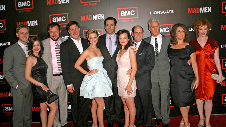 The cast of Mad Men