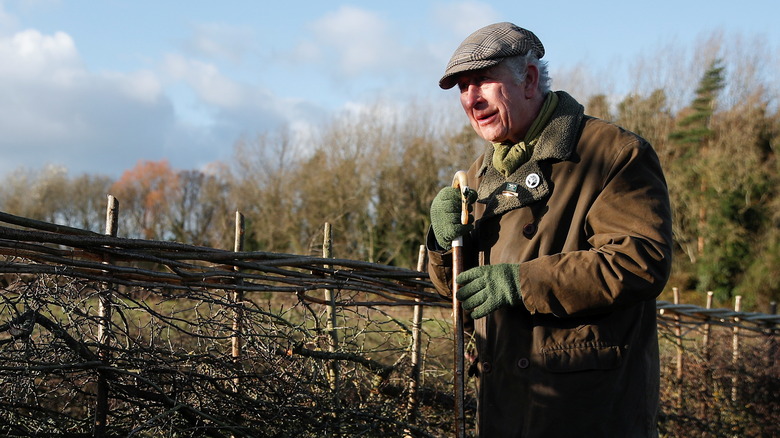 King Charles at Highgrove Estate