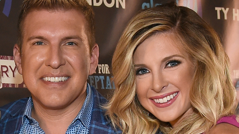 Todd Chrisley and Lindsie Chrisley in 2015