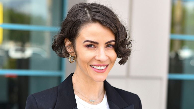 Linsey Godfrey smiles for a photo in Burbank, CA. 