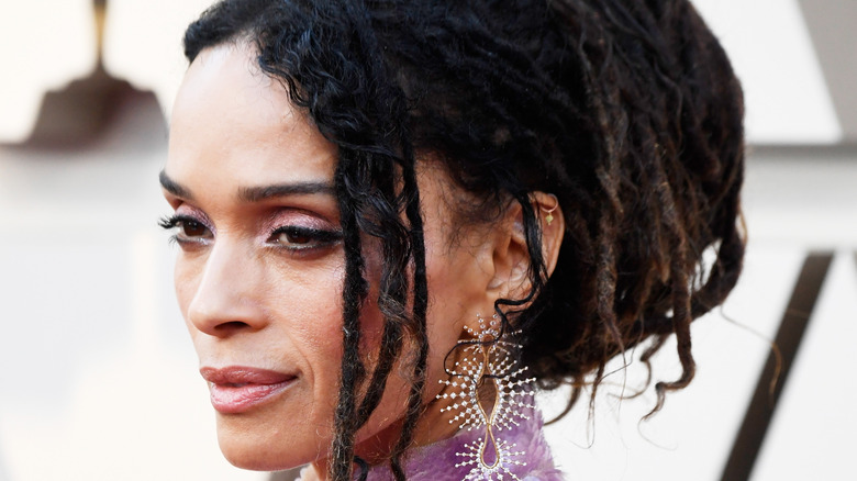 Lisa Bonet in evening wear