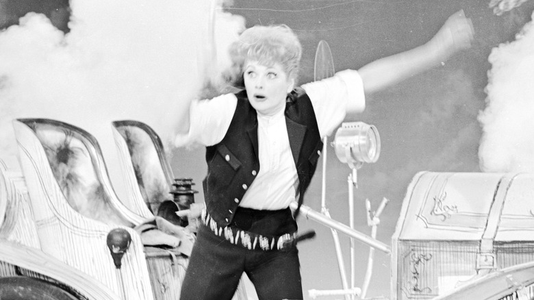 Lucille Ball performing in Wildcat