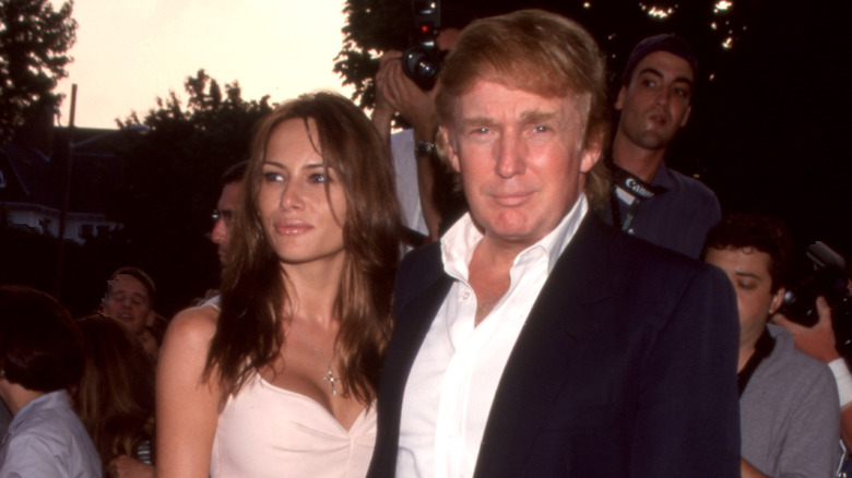 Melania and Donald Trump 