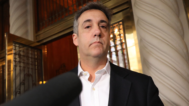 Michael Cohen staring