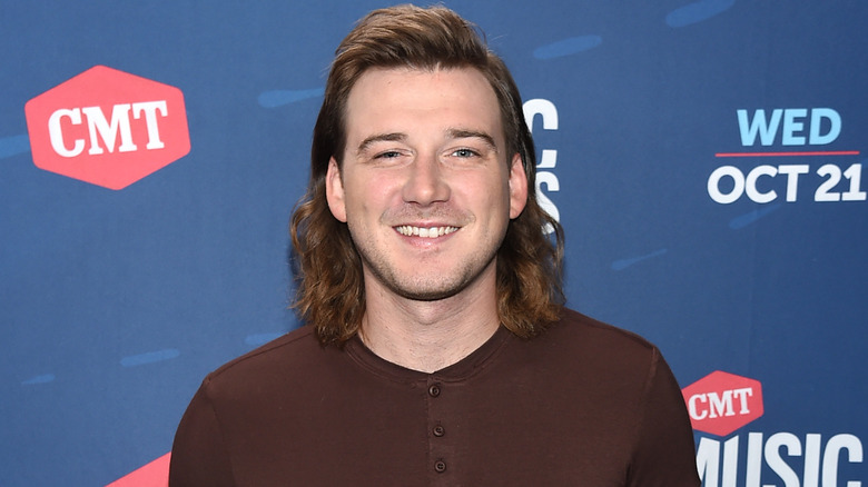 Morgan Wallen smiles