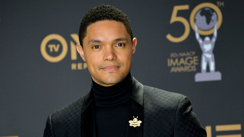 Trevor Noah on the red carpet