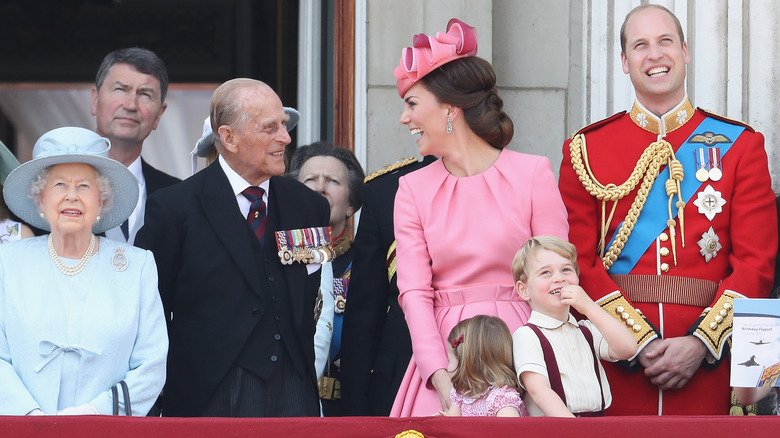 Kate Middleton and Prince Philip 