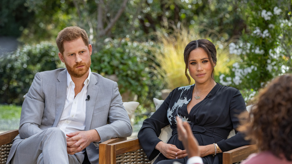 Harry and Meghan speak to Oprah