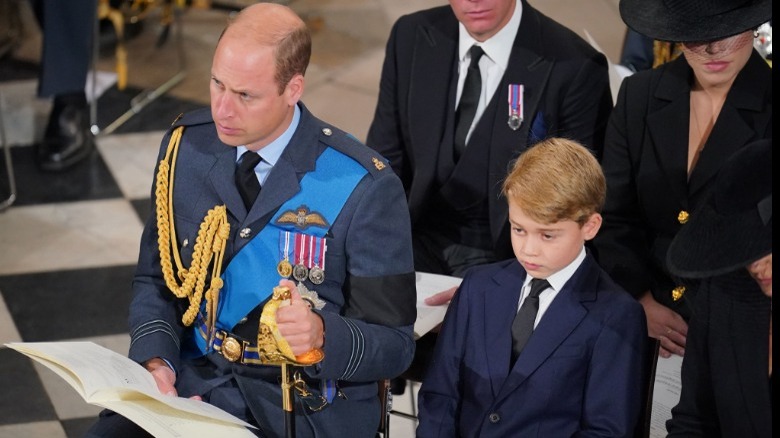 William, Prince of Wales and Prince George of Wales 