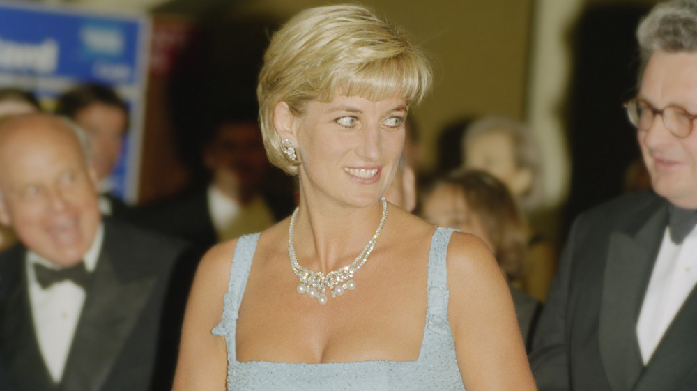 Princess Diana on red carpet