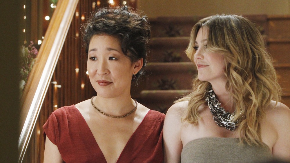 Sandra Oh and Ellen Pompeo