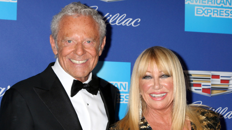 Suzanne Somers and husband