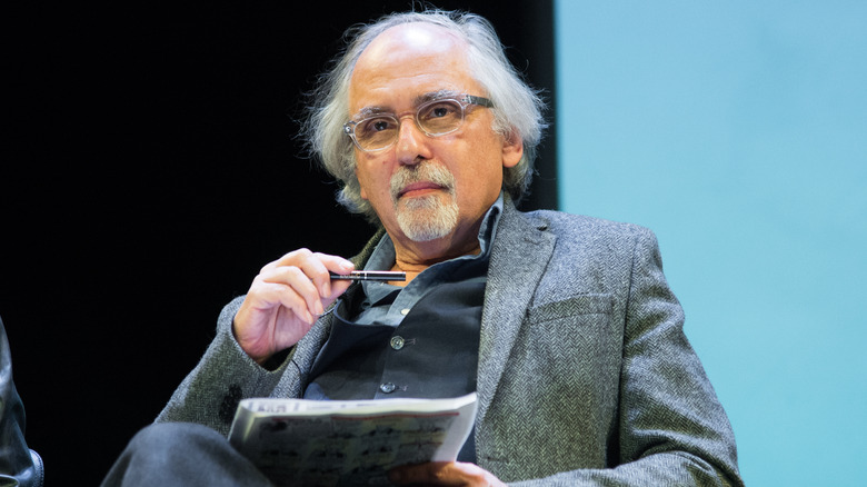 Art Spiegelman on a panel