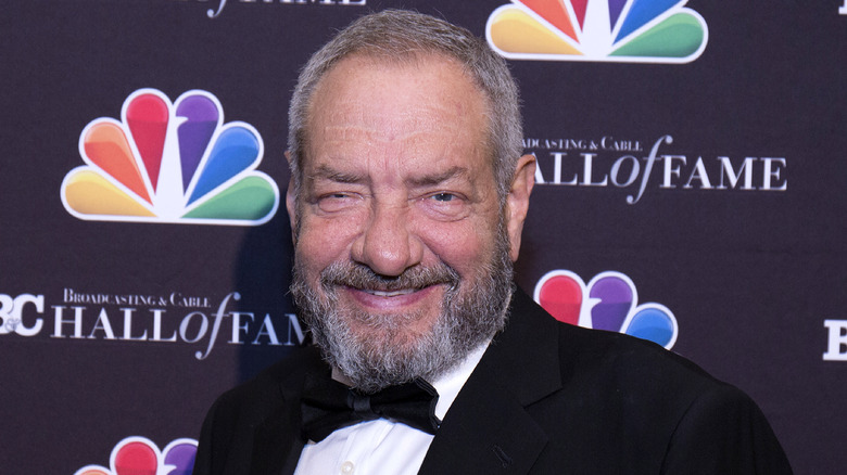 Law & Order creator Dick Wolf poses on the red carpet