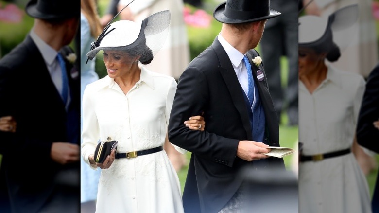 Meghan Markle walking