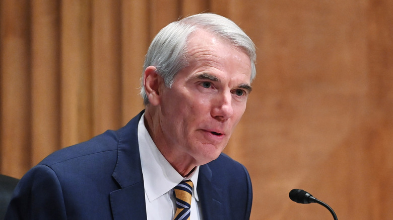 Senator Rob Portman speaks