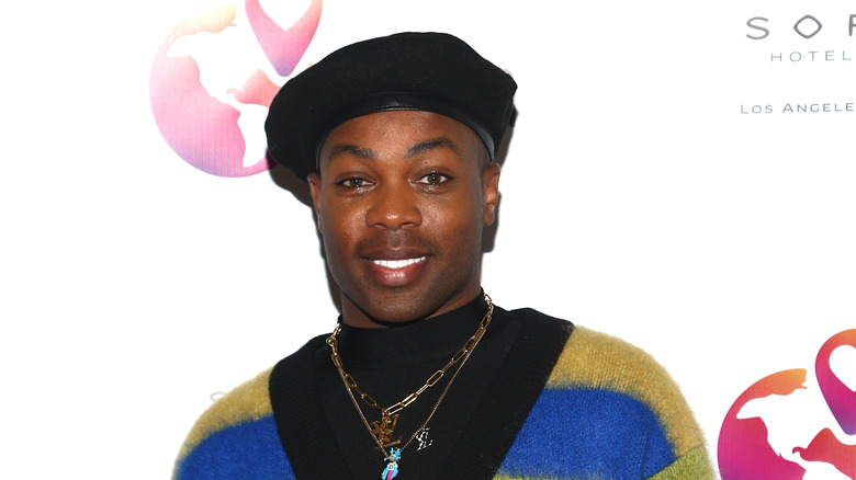 Todrick Hall poses for a the camera 