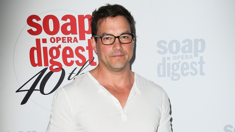 Tyler Christopher on the red carpet. 