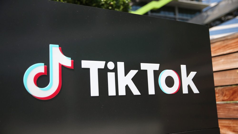 TikTok sign